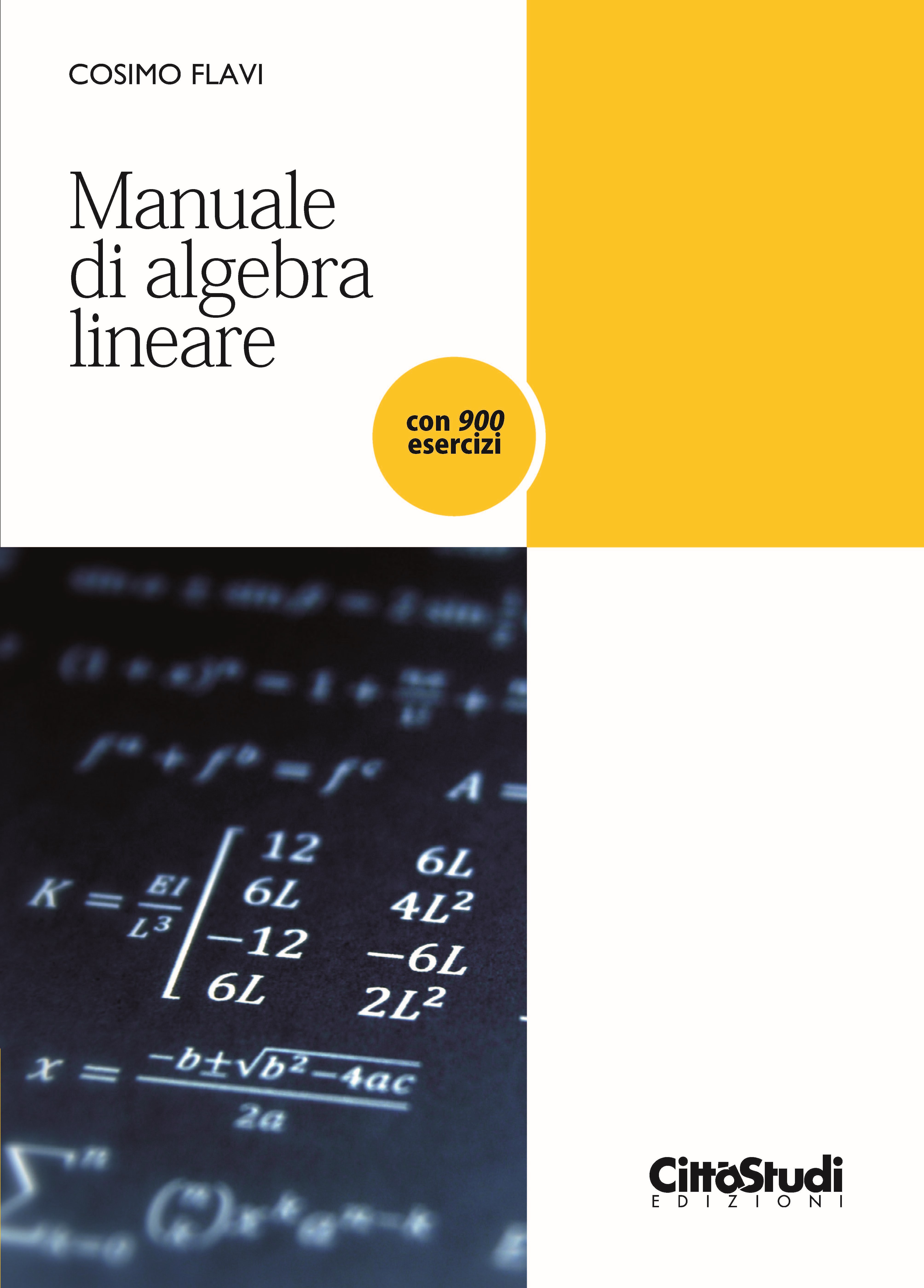 Manuale di algebra lineare
